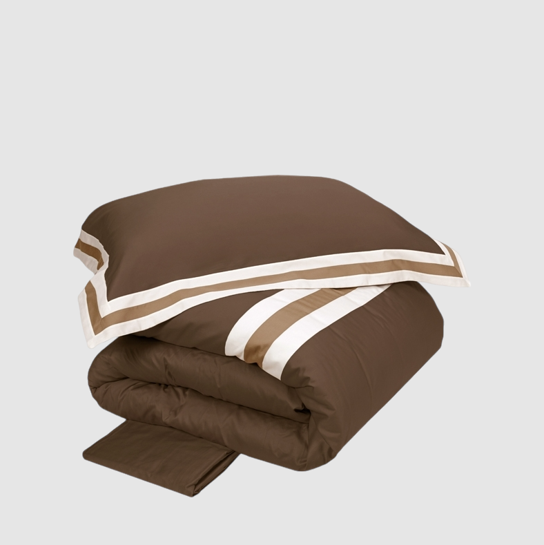 Duvet cover Sentieri 250X200 Corteccia-Tortora