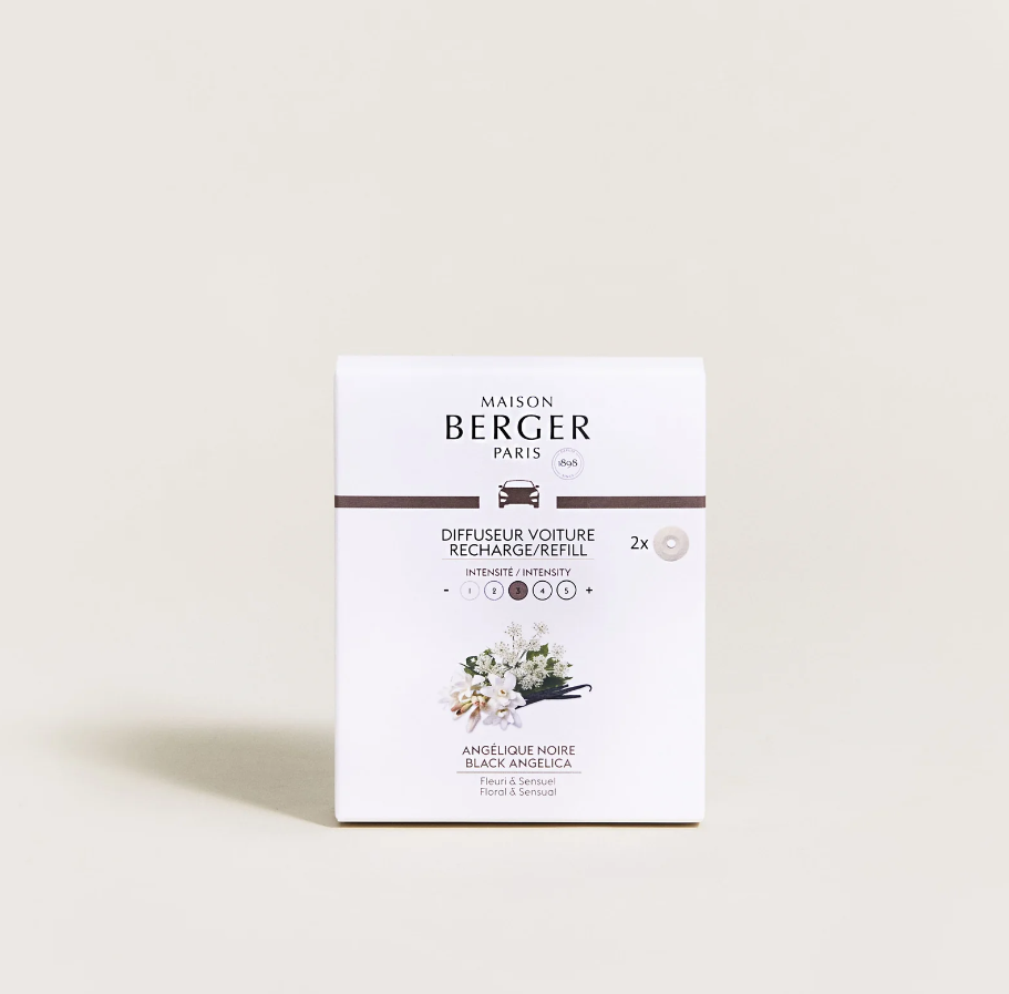 Black Angelica Car Diffuser Refills