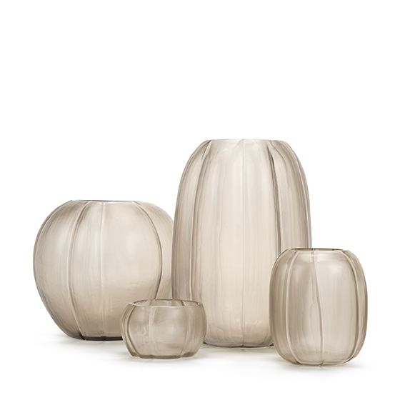 Vase Lalibela L smokegrey