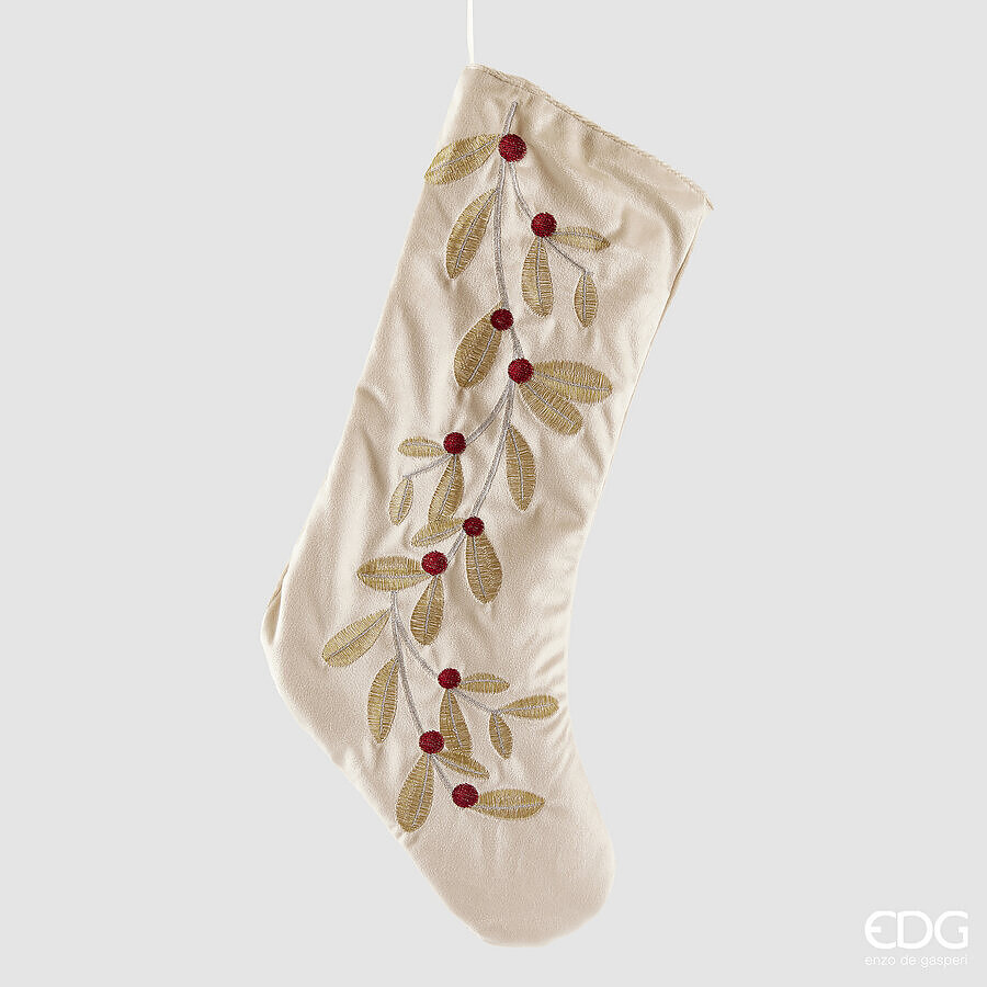 Рождественский носок для подарков Calza