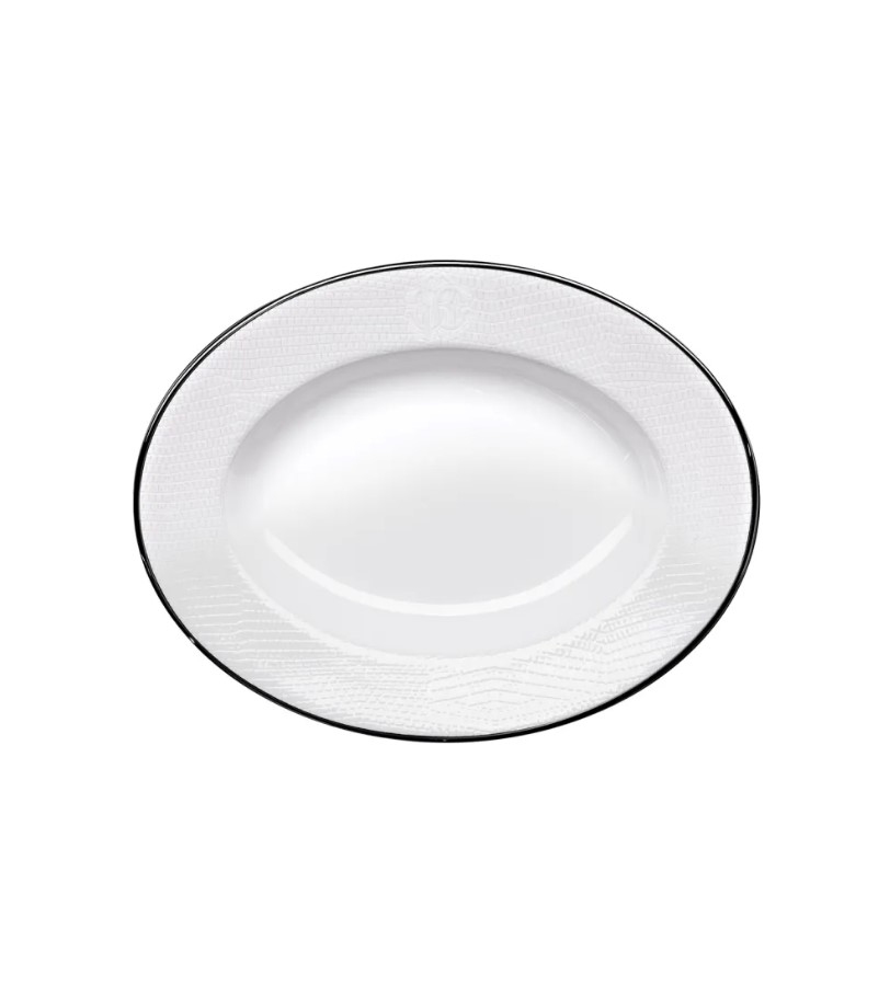 Lizzard Platin Овальное блюдо для закусок