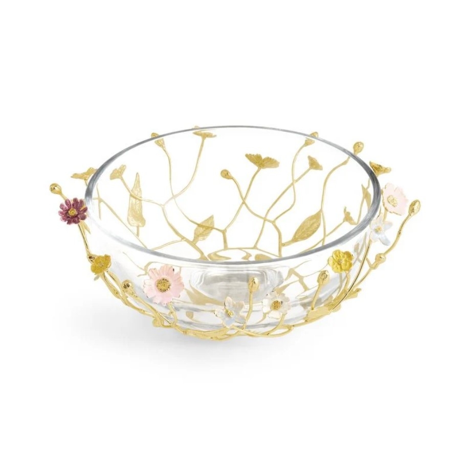 Wildflowers Glass Bowl