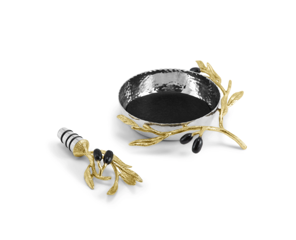 Olive Branch Набор из подставки и пробоки для вина