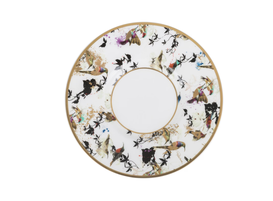 Garden's Birds Set de 6 cești pentru cafea cu farfurii 