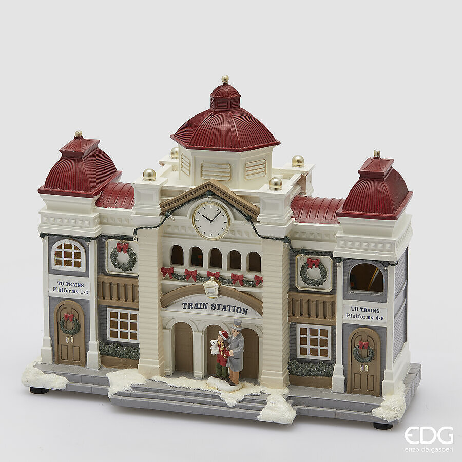 Decorațiune Diorama Stazione Music+LED