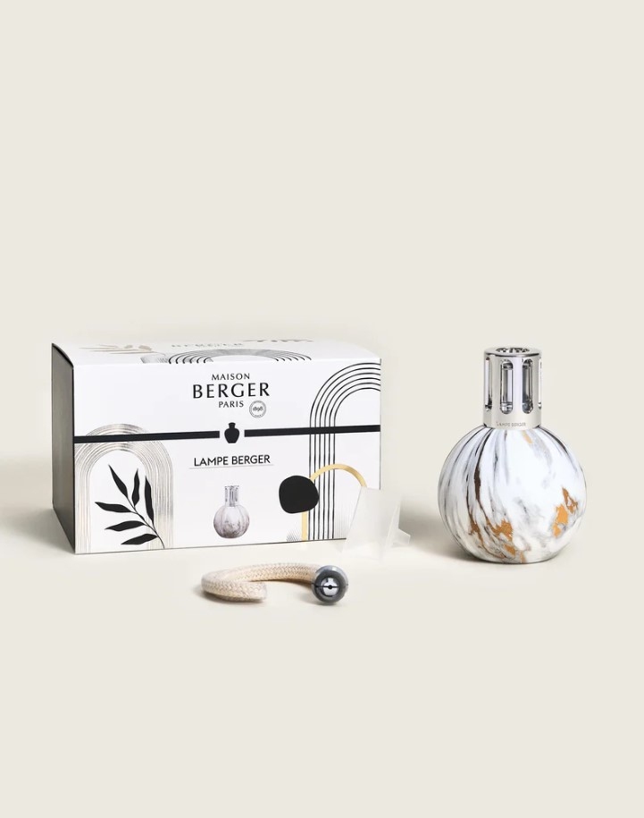 Lampă catalitică Marbrure Blanche