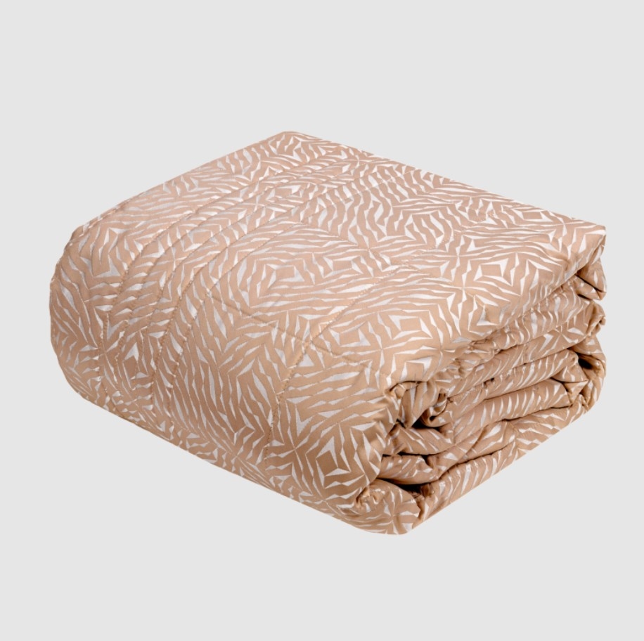 Bedspread Bosco Verticale 270X270 Sandalo