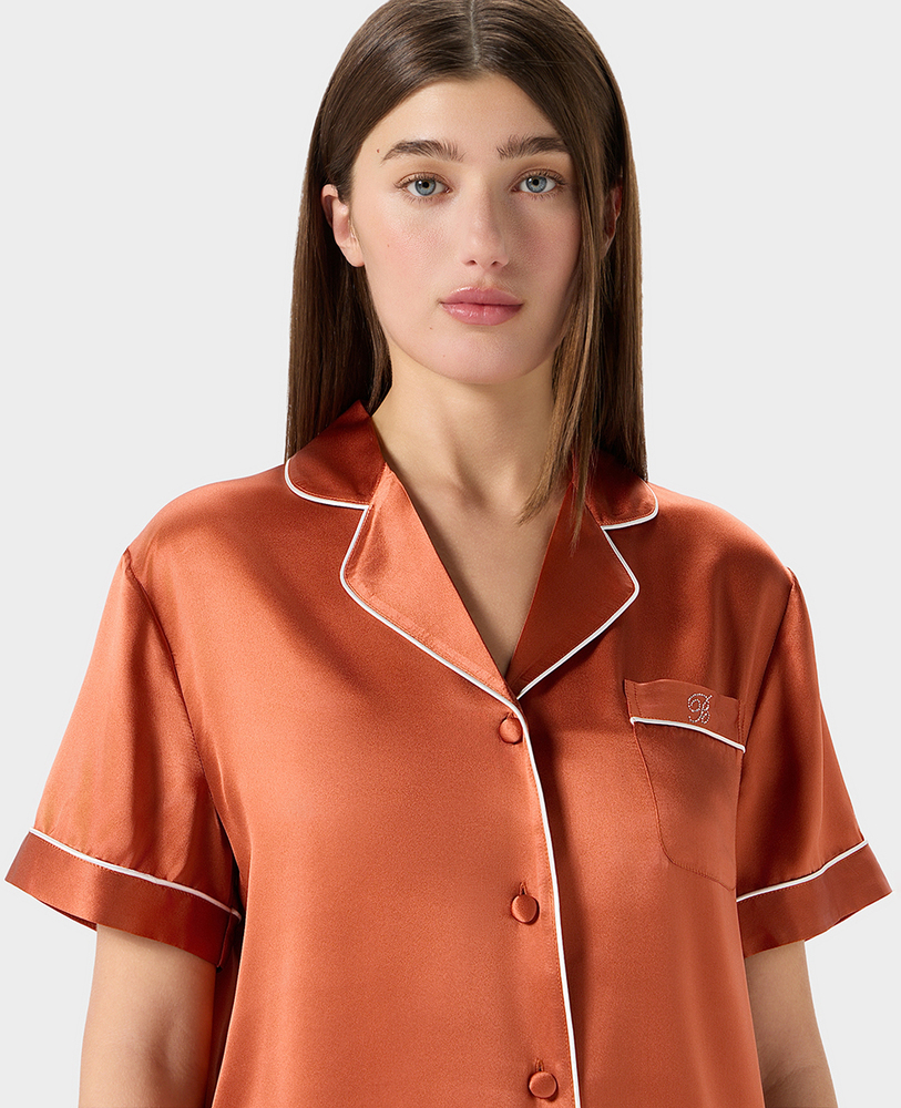 Pijama de casă Seta S brandy