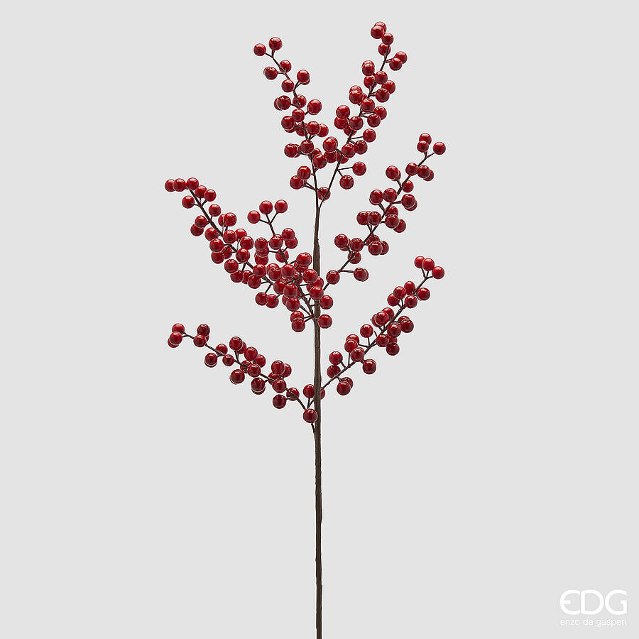 Ramură decorativă Ilex Ramo H85