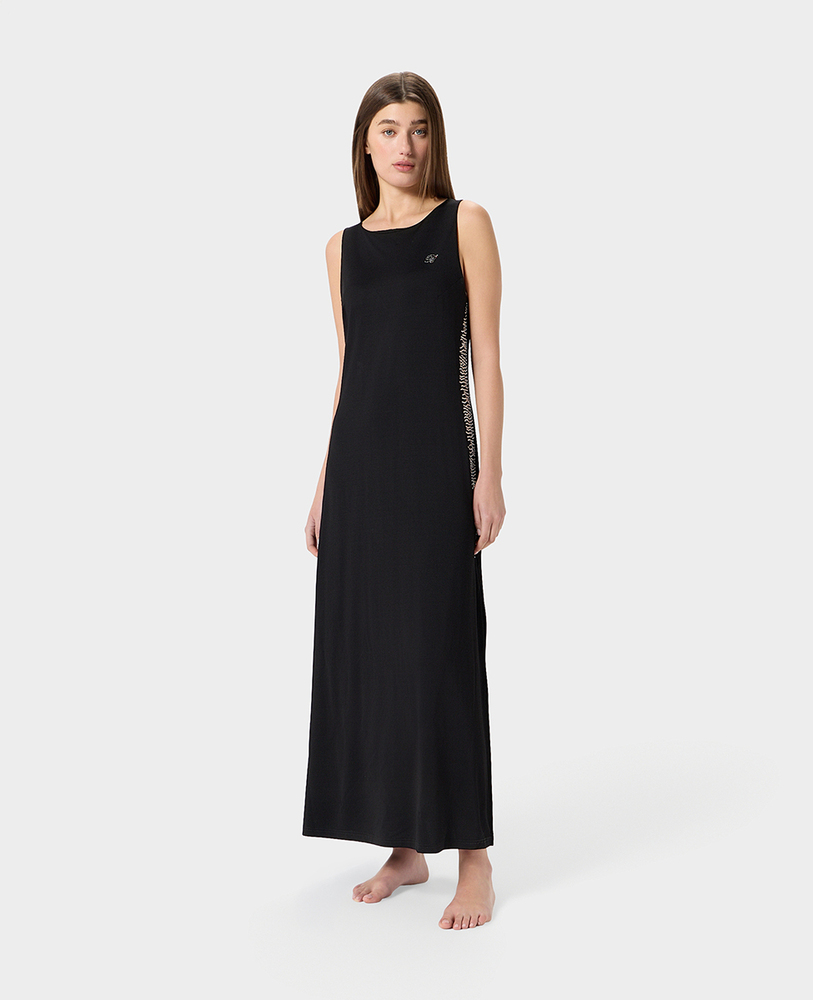 Длинное платье Chic 42 nero