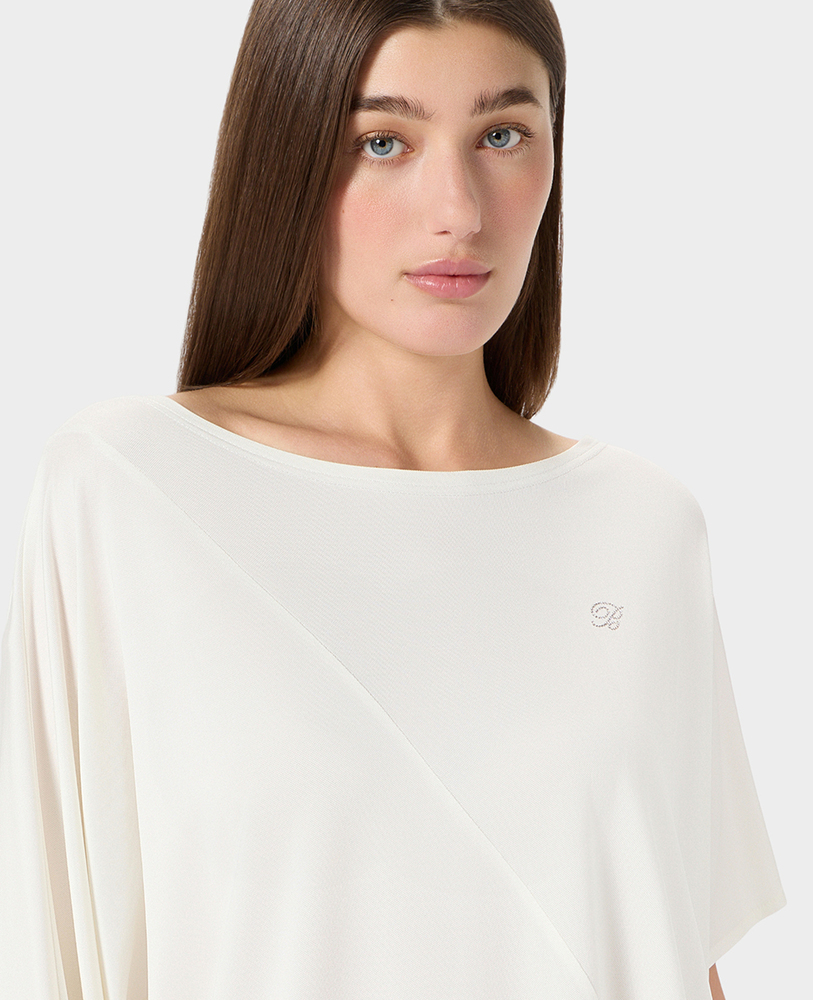 Bluză Chic Asimmetrica M/L Avorio