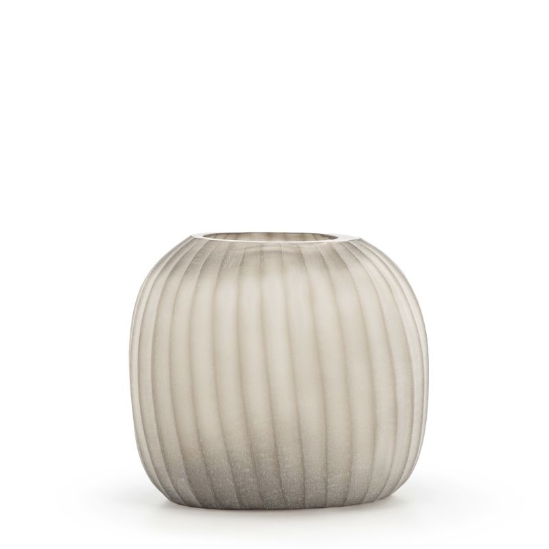 Vase Erongo M smokegrey