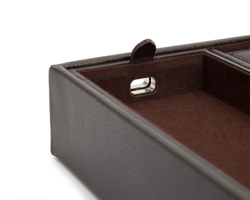 Blake Valet Tray With Cuff brown