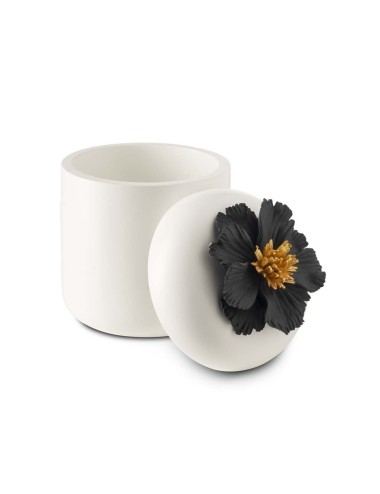 Cutiuță Peony White Black 