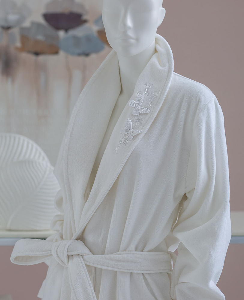 Банный халат Isabella L/XL белый