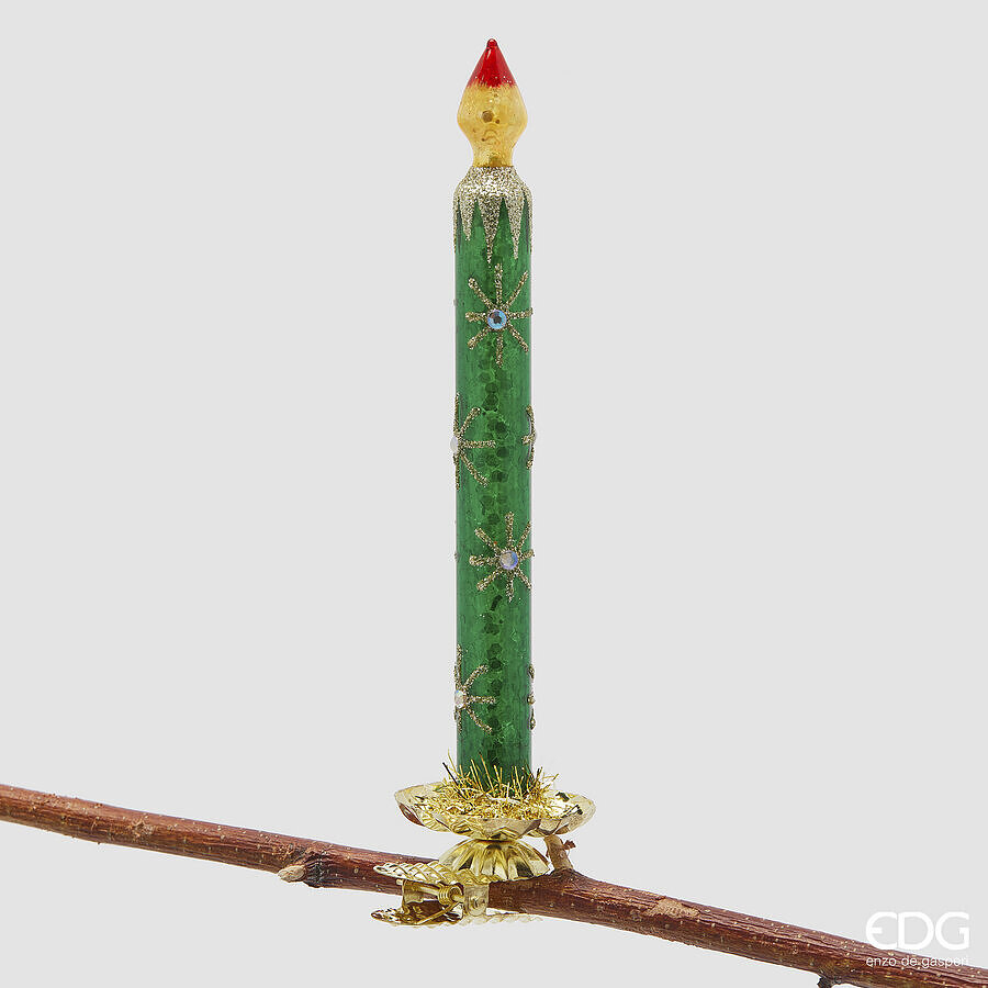 Christmas tree decoration Candela H18 Green