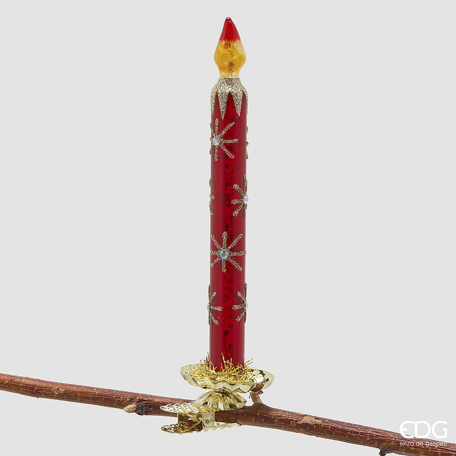 Christmas tree decoration Candela H18 Red