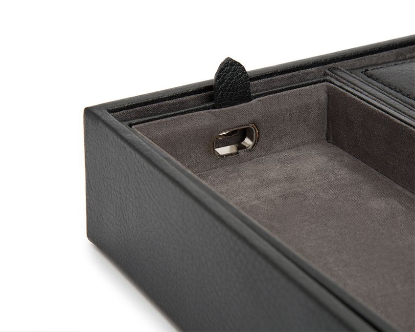 Blake Valet Tray With Cuff Grey