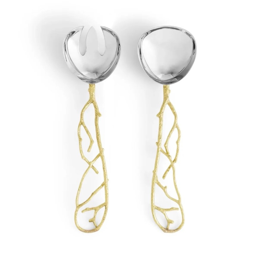 Butterfly Ginkgo Gold Set tacâmuri de servire