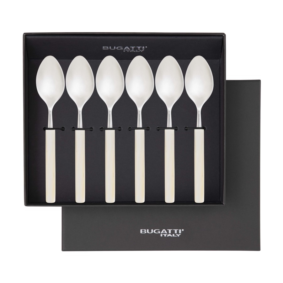 Mediterraneo Set de 6 linguri de cafea în cutie cadou