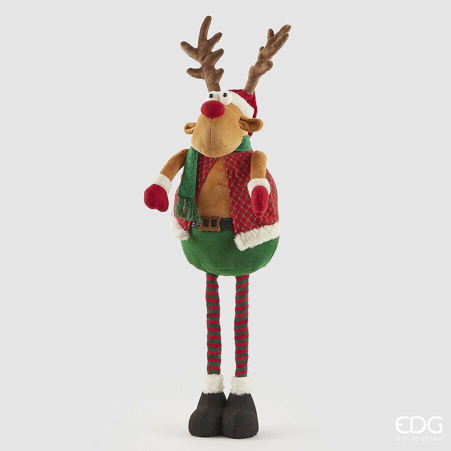 Decorațiune Renna Telescopica H71 Music+Mov.