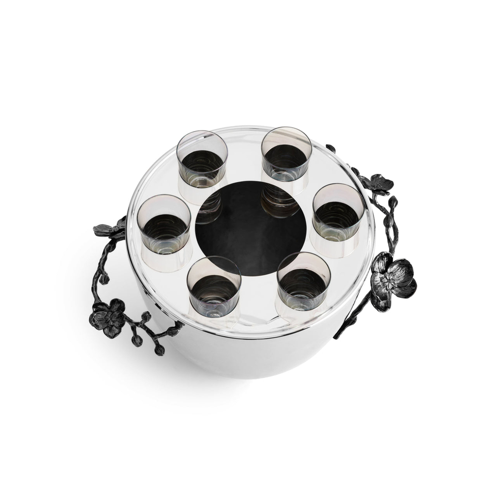 Black Orchid Сервиз для водки с рюмками 