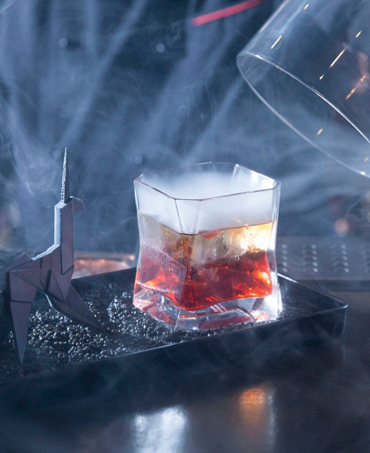 Cibi Crystal whiskey glass Double Old Fashion