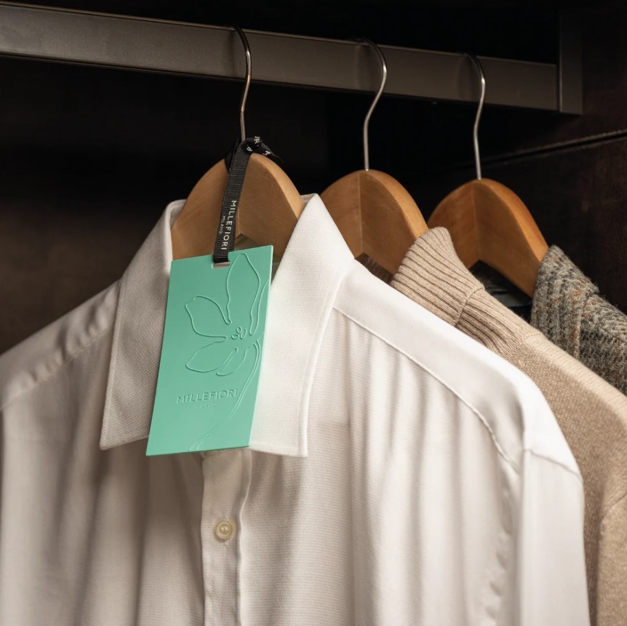 Set de 3 plicuri parfumate pentru garderobă Patchouli Smeraldo