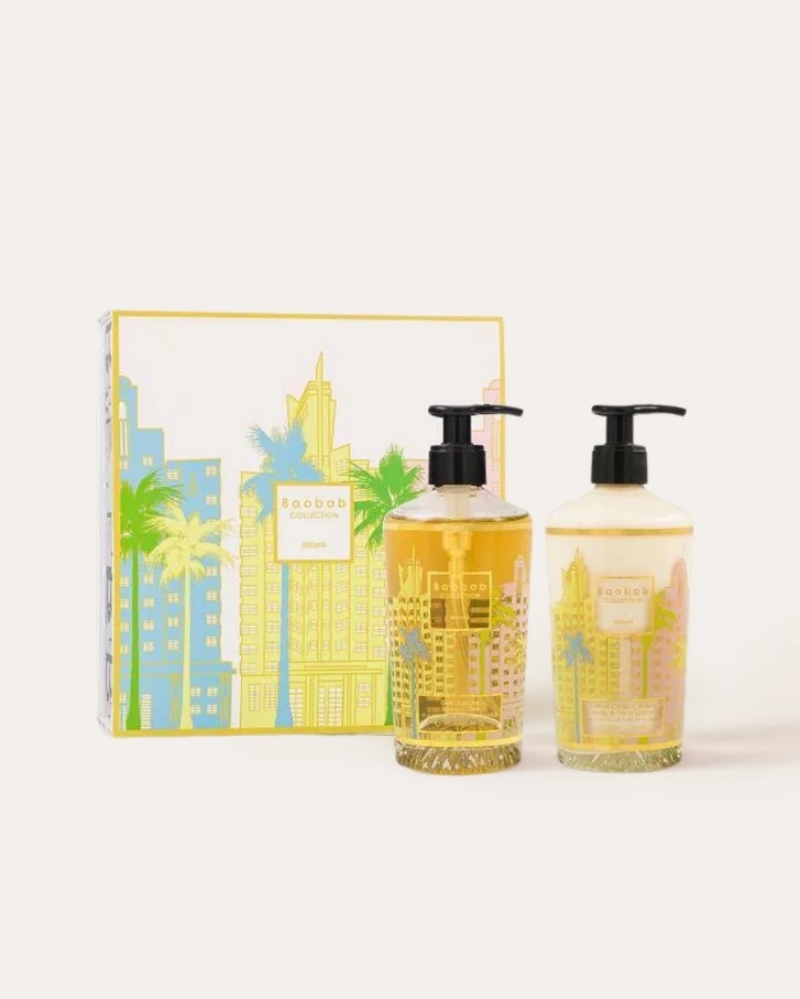Set cadou loțiune de corp și mîini & gel de duș Miami