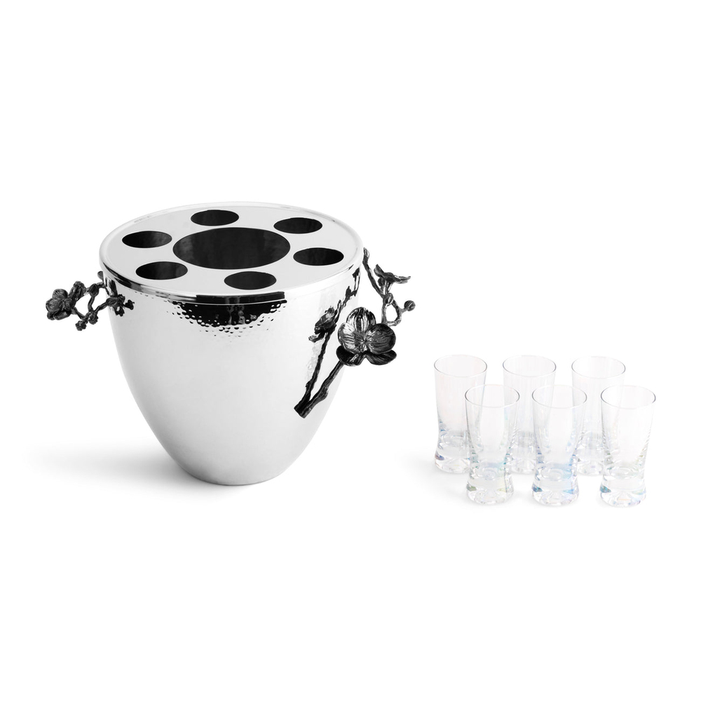 Black Orchid Сервиз для водки с рюмками 