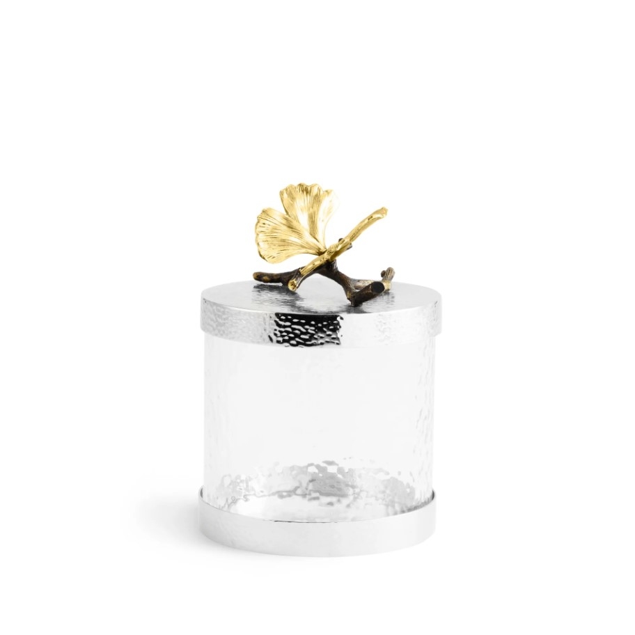 Butterfly Ginkgo Canister