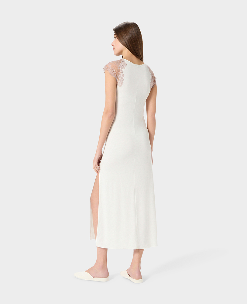 Rochie lungă Sensuale 44 avorio