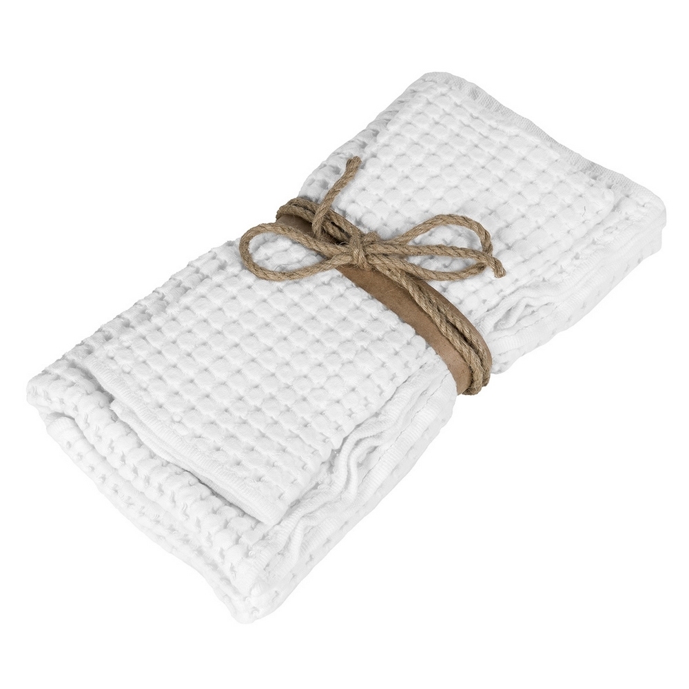 Set of towels Nettare 38X50 + 50X110 white
