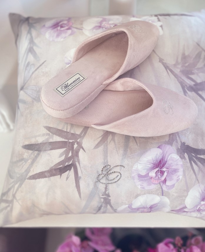 House slippers Blu Velvet Cipria 38