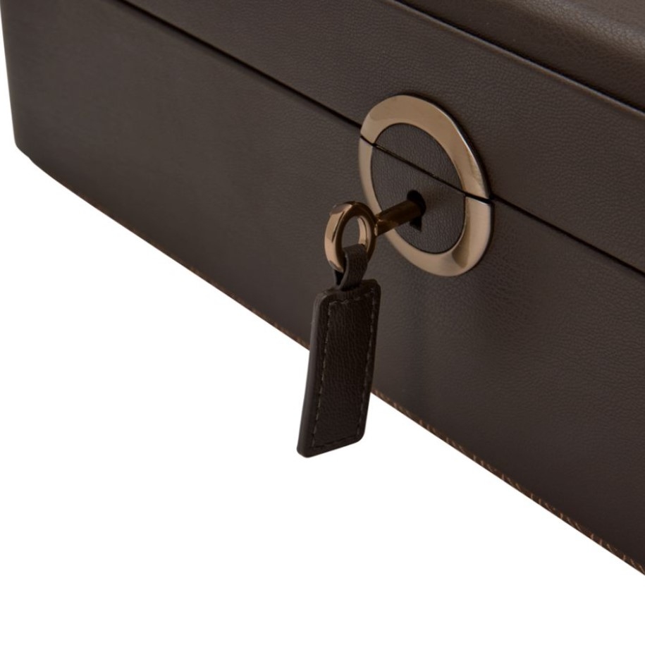 Cutie pentru bijuterii cu suport pentru ceas Earth Coffee