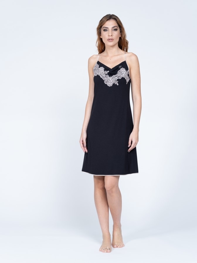 Cămașă de noapte Sensuale 50 Nero