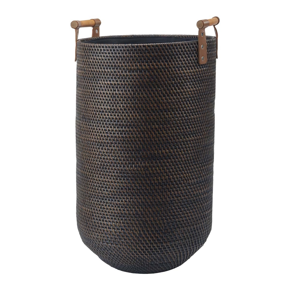 Cino Laundry Basket Pecan