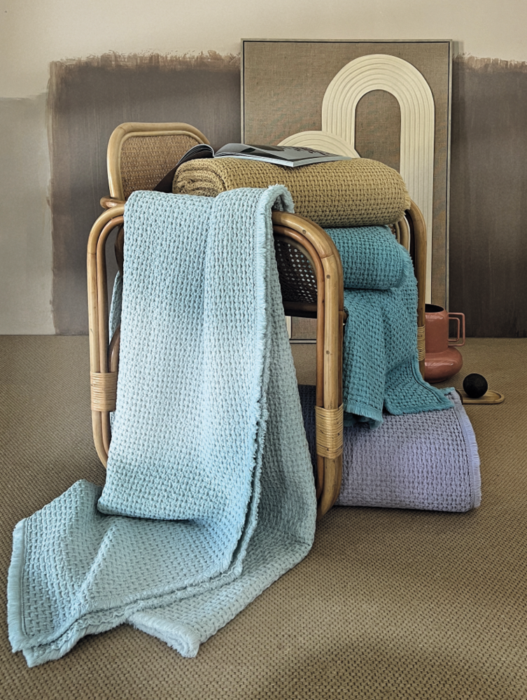 Покрывало Cancun Liscio 270X270 Cielo