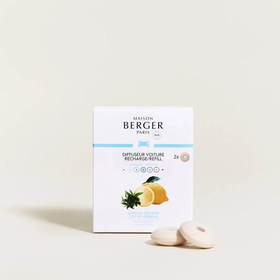  Zest of Verbena Car Diffuser Refills