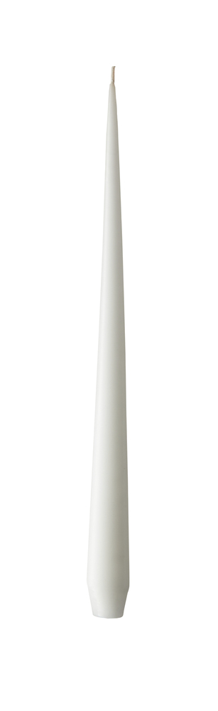 Matt taper candle 24cm