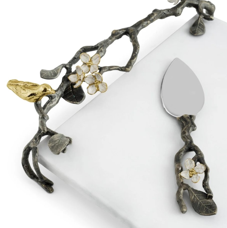 Lovebirds Плато для сыра с ножом