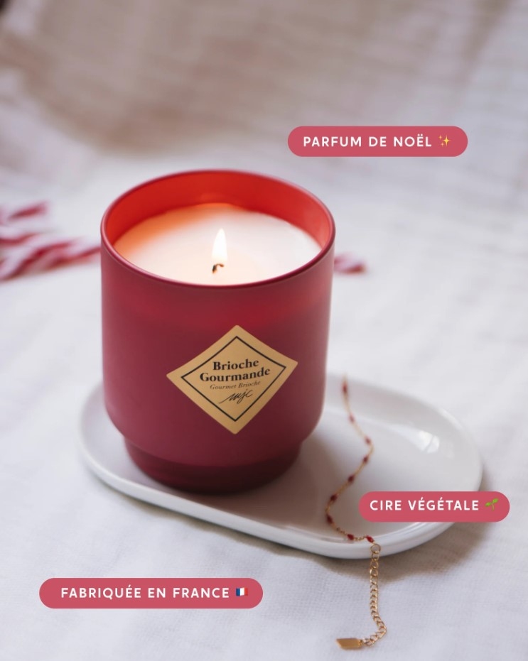 Scented Candle Brioche Bracelet