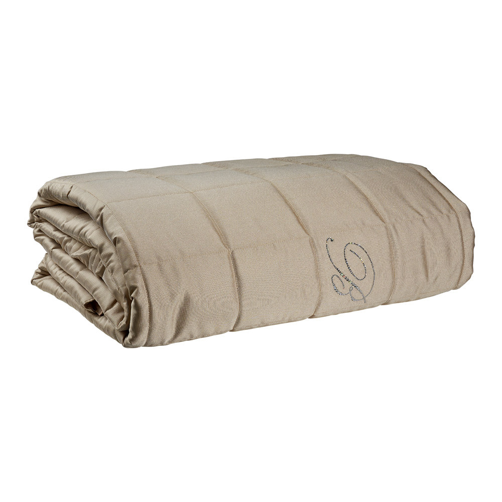 Bedspread Note Blu 270X270 Dove Grey