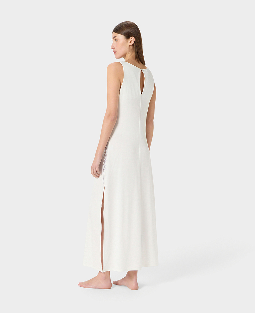Длинное платье Chic 42 avorio