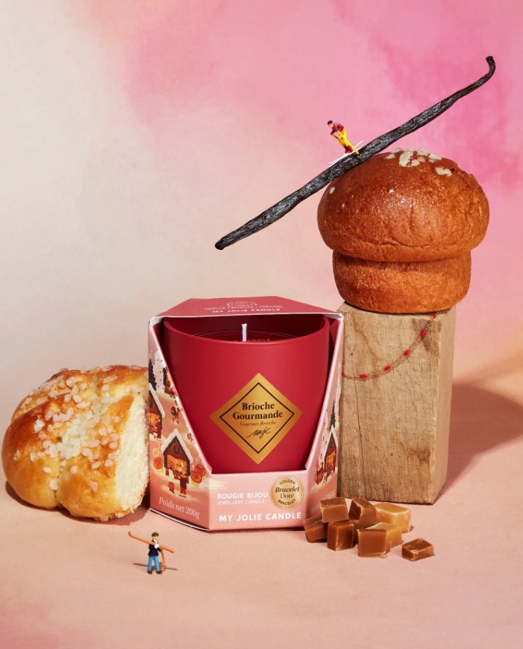 Scented Candle Brioche Bracelet