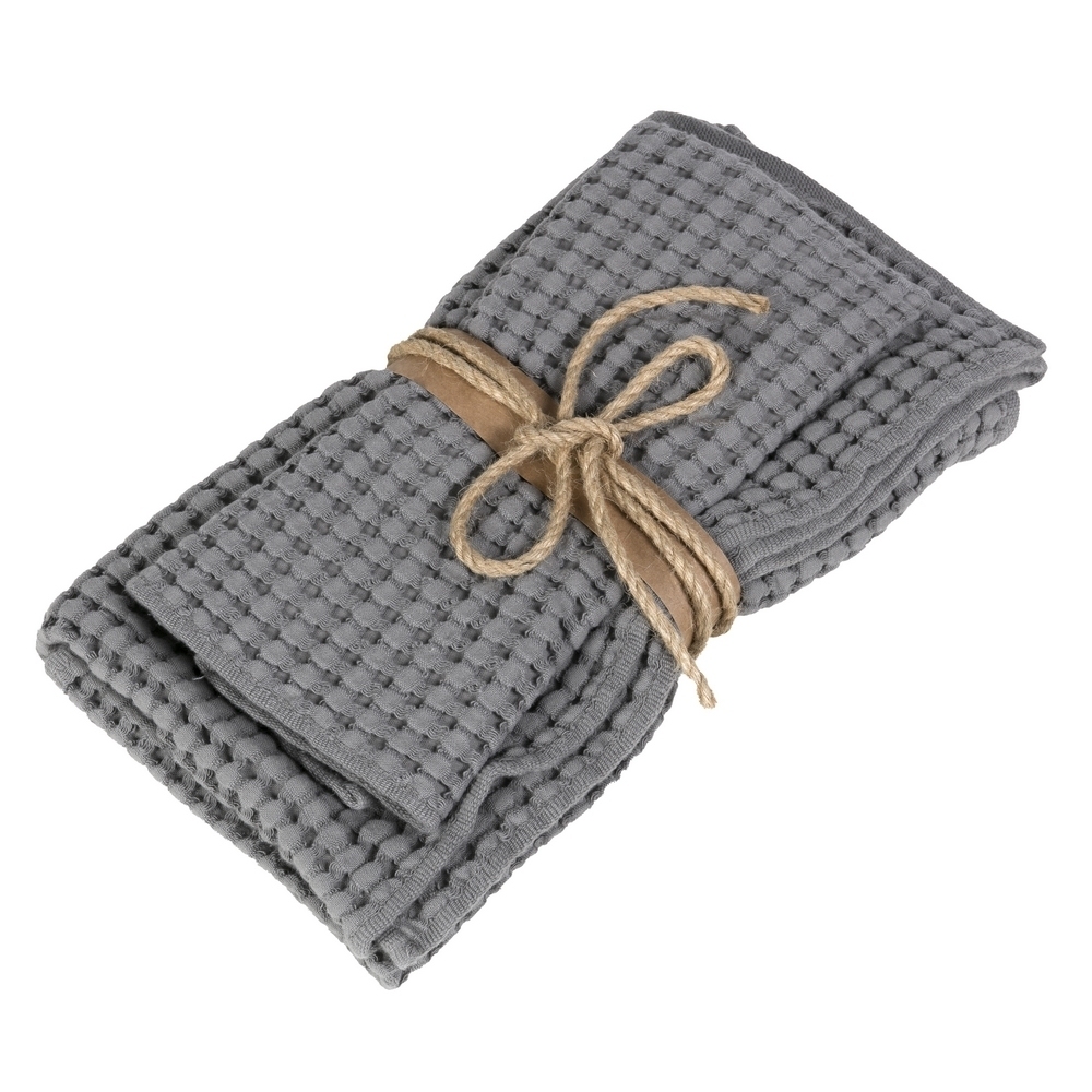 Set of towels Nettare 38X50 + 50X110 gray