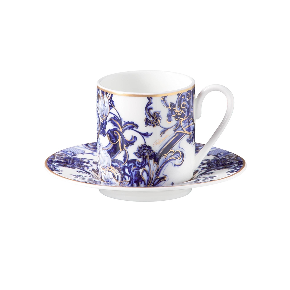 Azulejos Set of 6 coffee cups & saucers 