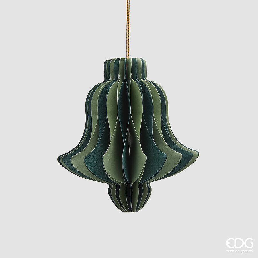 Елочная игрушка Campana Origami H10 Green Mix