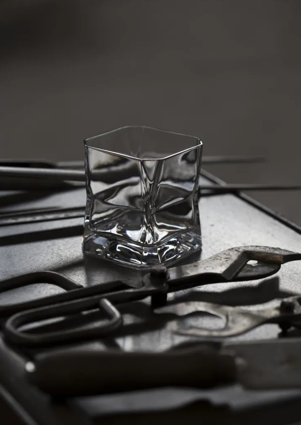 Cibi Crystal whiskey glass Double Old Fashion