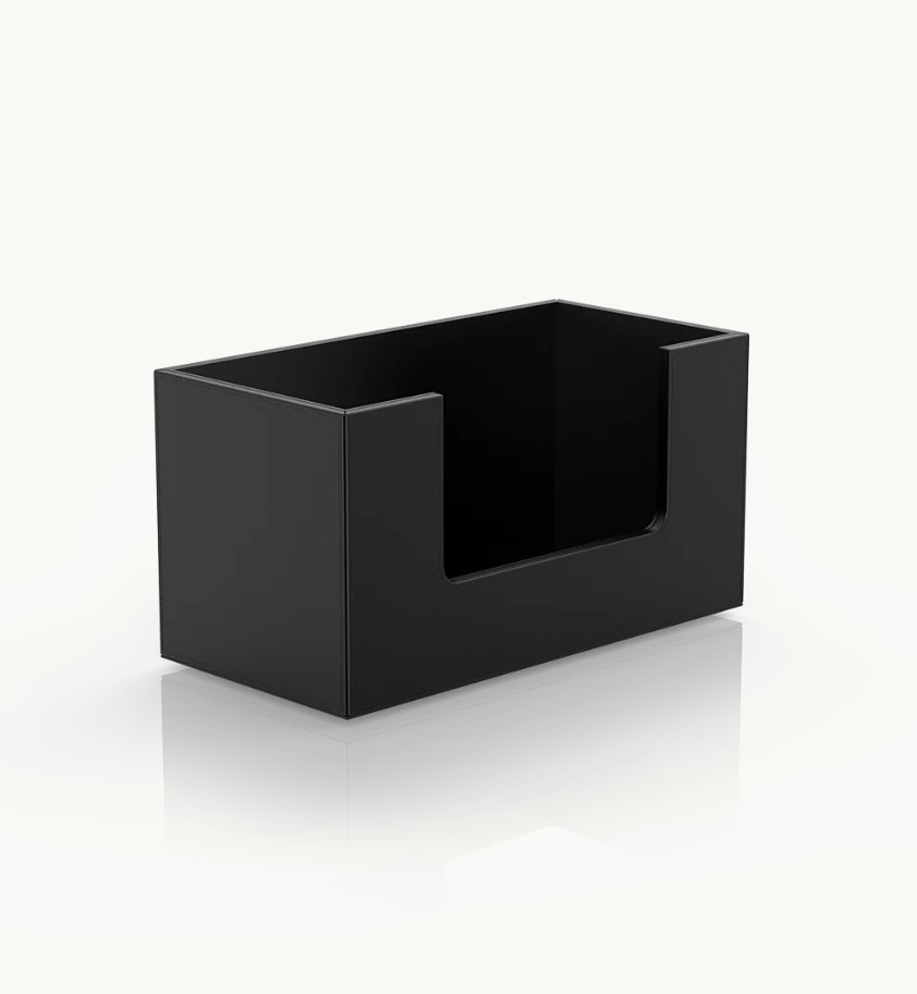 Brownie Paper Towel Box black